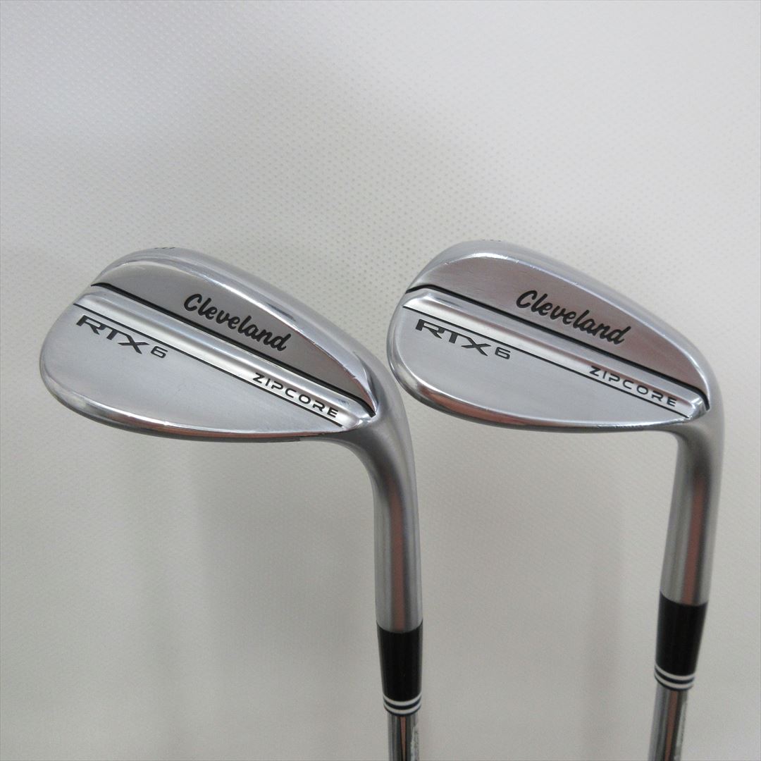 "2-Pack Golf Clubs" Cleveland Wedge RTX6 ZIPCORE 52° & 58° S200 Dynamic Gold