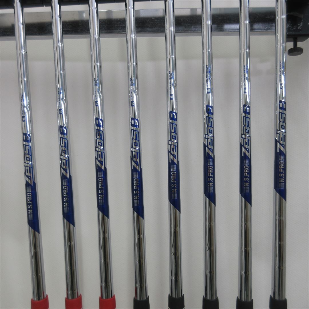 Cobra Iron Set KING SPEEDZONE Stiff NS PRO ZELOS 8 8 pieces