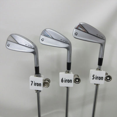 TaylorMade Iron Set Taylor Made P770(2023) Stiff PROJECT X IO 6 pieces