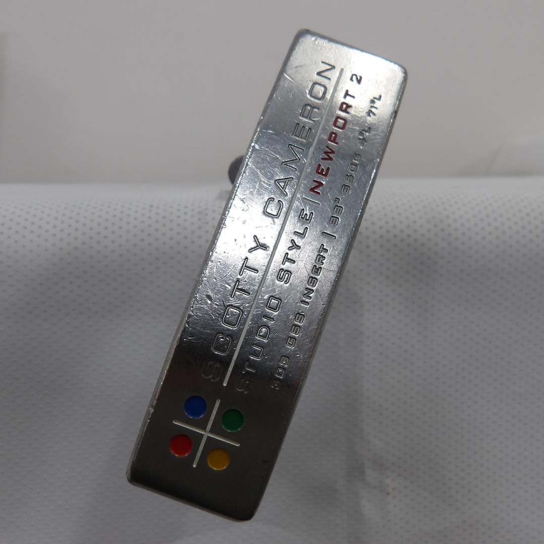 Putter de golf Titleist Scotty Cameron Studio Style Newport 2 Putter de golf Titleist Scotty Cameron Studio Style Newport 2