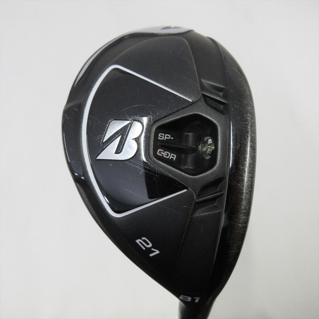 ブリヂストン　B1 HY　ハイブリッド　21°　BS-6ｈ（S）／ユーティリティ BRIDGESTONE GOLF ブリヂストン BS B1 HY BS-6H ハイブリッド