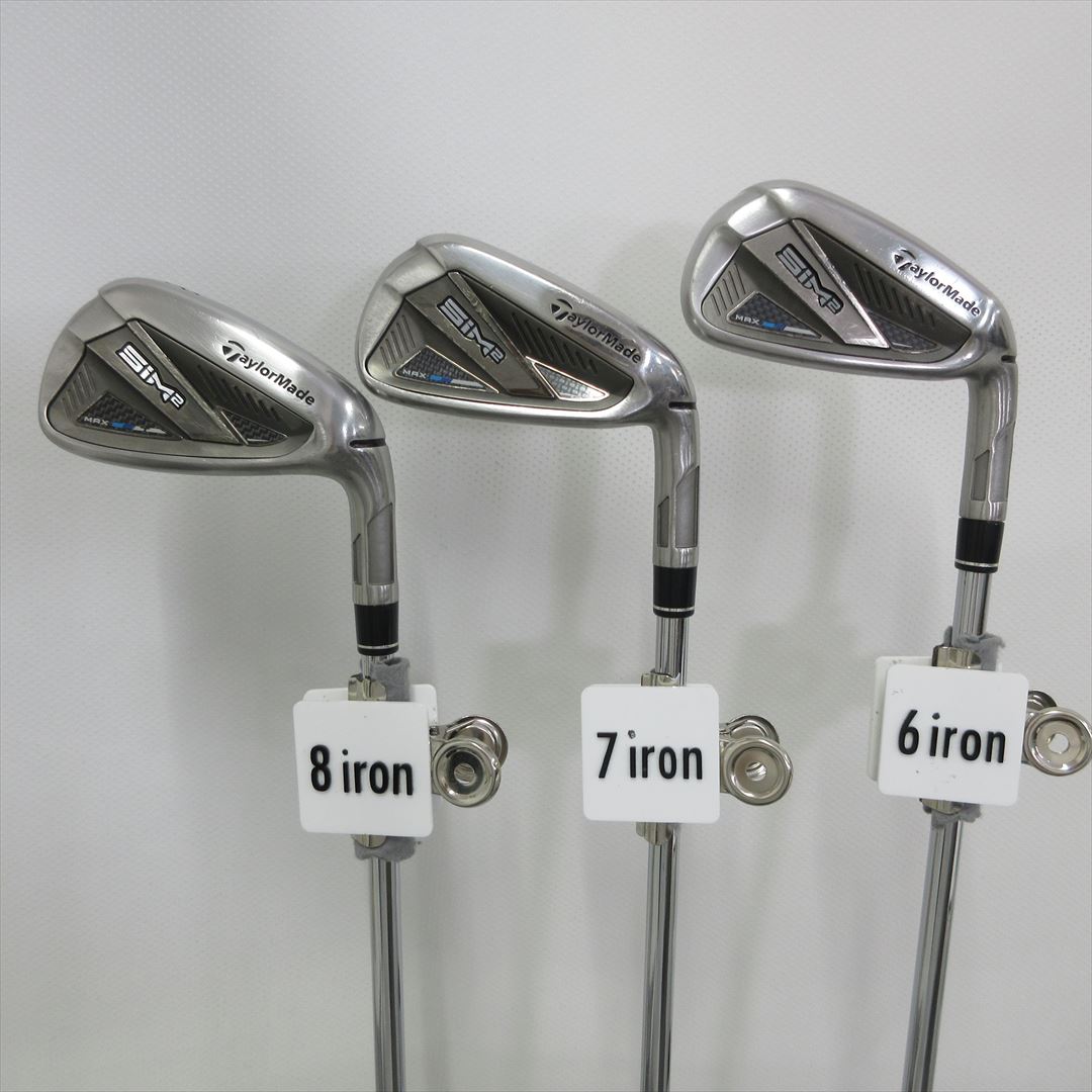 TaylorMade Iron Set SIM2 MAX Stiff KBS MAX MT85 JP 5 pieces