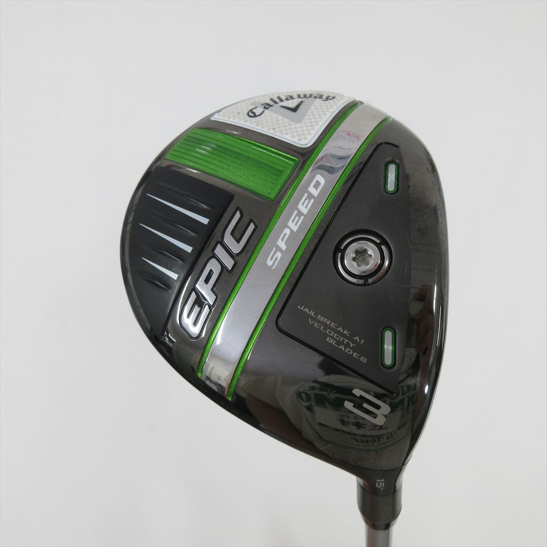 Callaway Fairway EPIC SPEED 3W 15° Stiff Speeder EVOLUTION 6