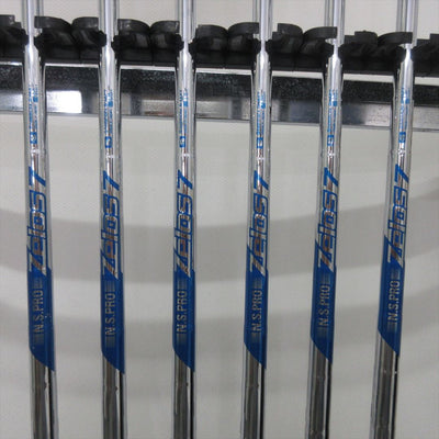 Ping Iron Set i500 Stiff NS PRO ZELOS 7 6 pieces Dot Color Blue