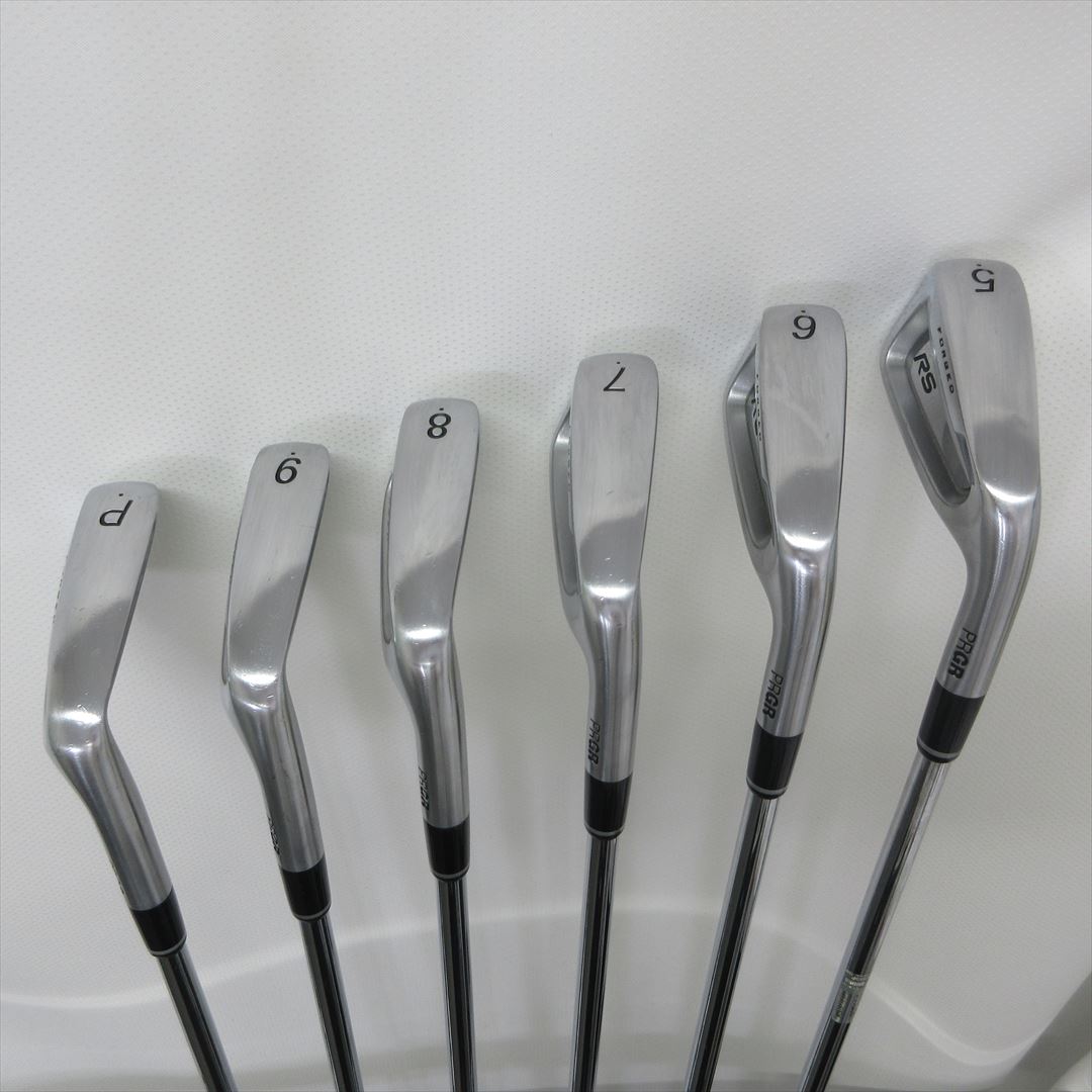 PRGR Iron Set RS FORGED(2018) Stiff NS PRO FOR PRGR 095 6 pieces