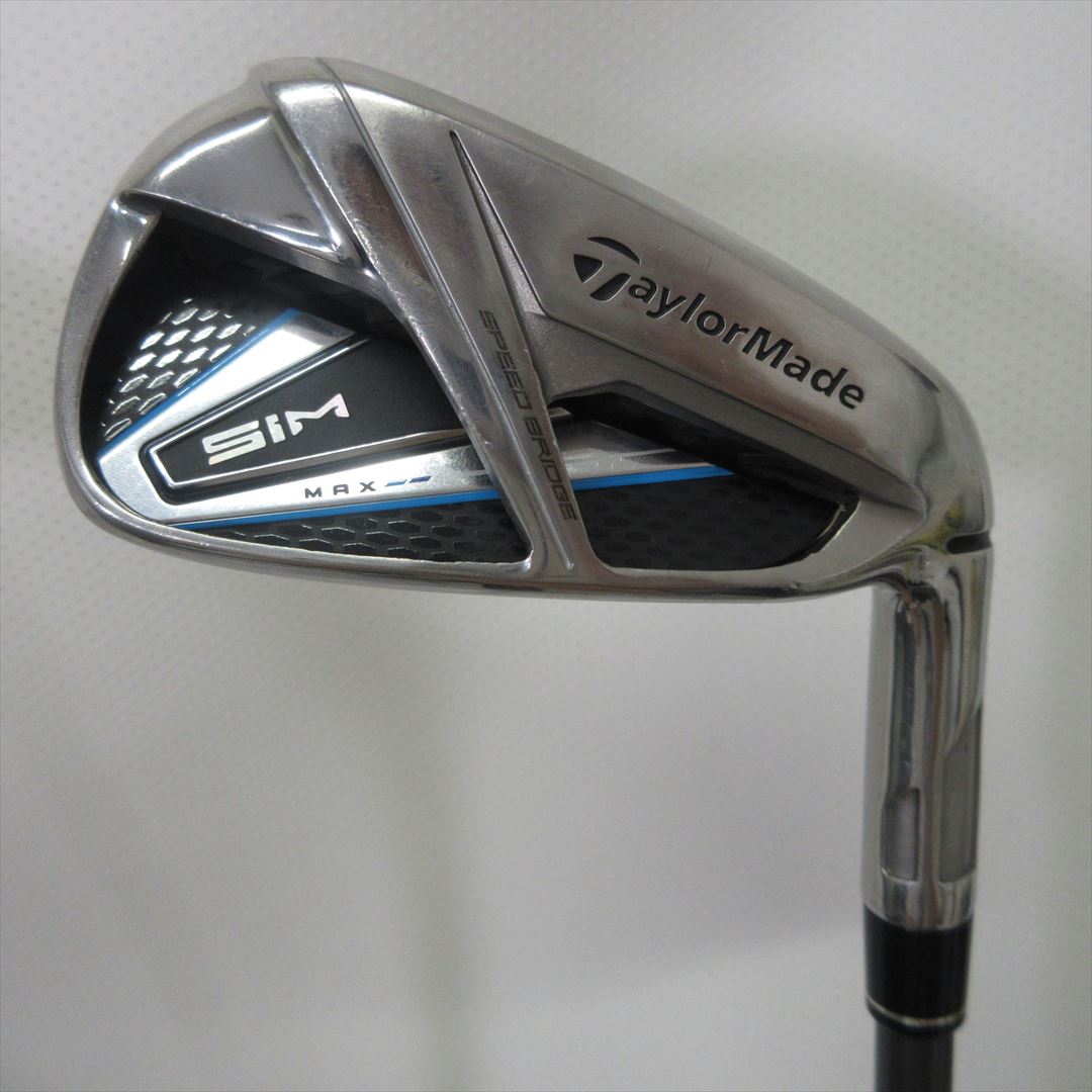 TaylorMade Iron Set SIM MAX Stiff TENSEI BLUE TM60 6 pieces