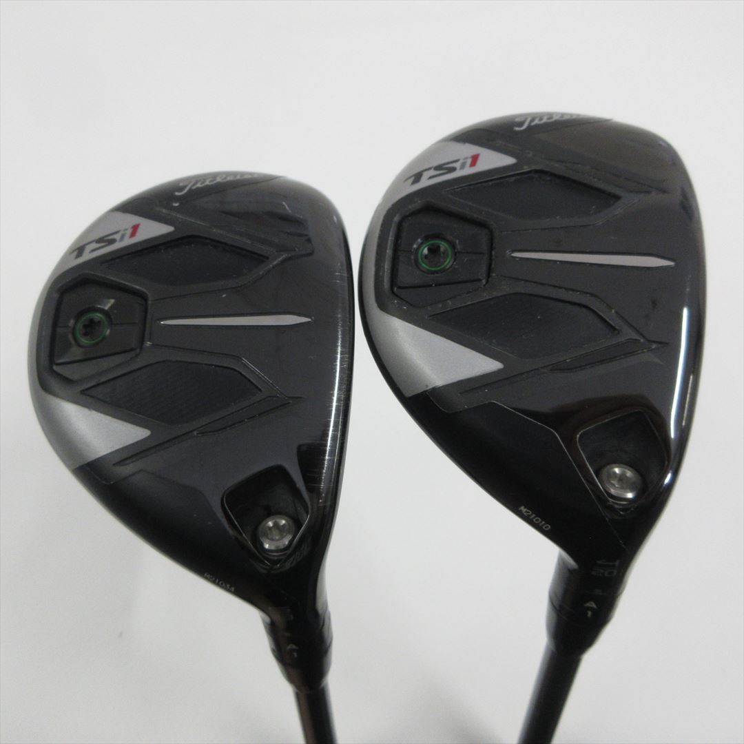 "2-Pack Golf Clubs" Titleist Hybrid TSi1 20° & 23° Stiff TSP299 HY50