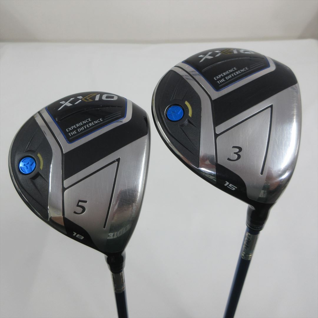 "2-Pack Golf Clubs" XXIO Fairway XXIO11 3W & 5W Stiff XXIO MP1100