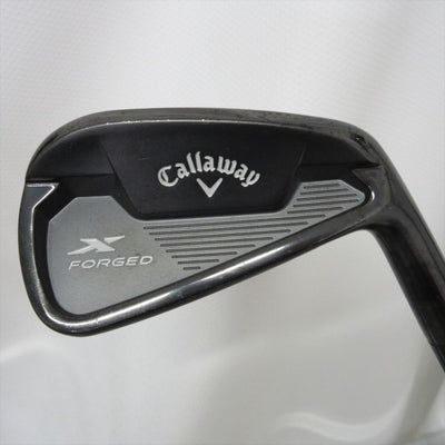 Callaway Iron Set X FORGED STAR(2021) BLACK Stiff NS PRO MODUS3 TOUR105 6 pieces