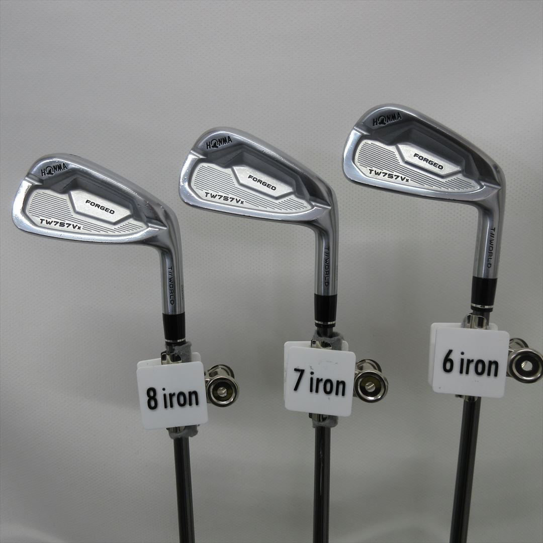 HONMA Iron Set TOUR WORLD TW757Vx Stiff VIZARD IB-WF85 5 pieces