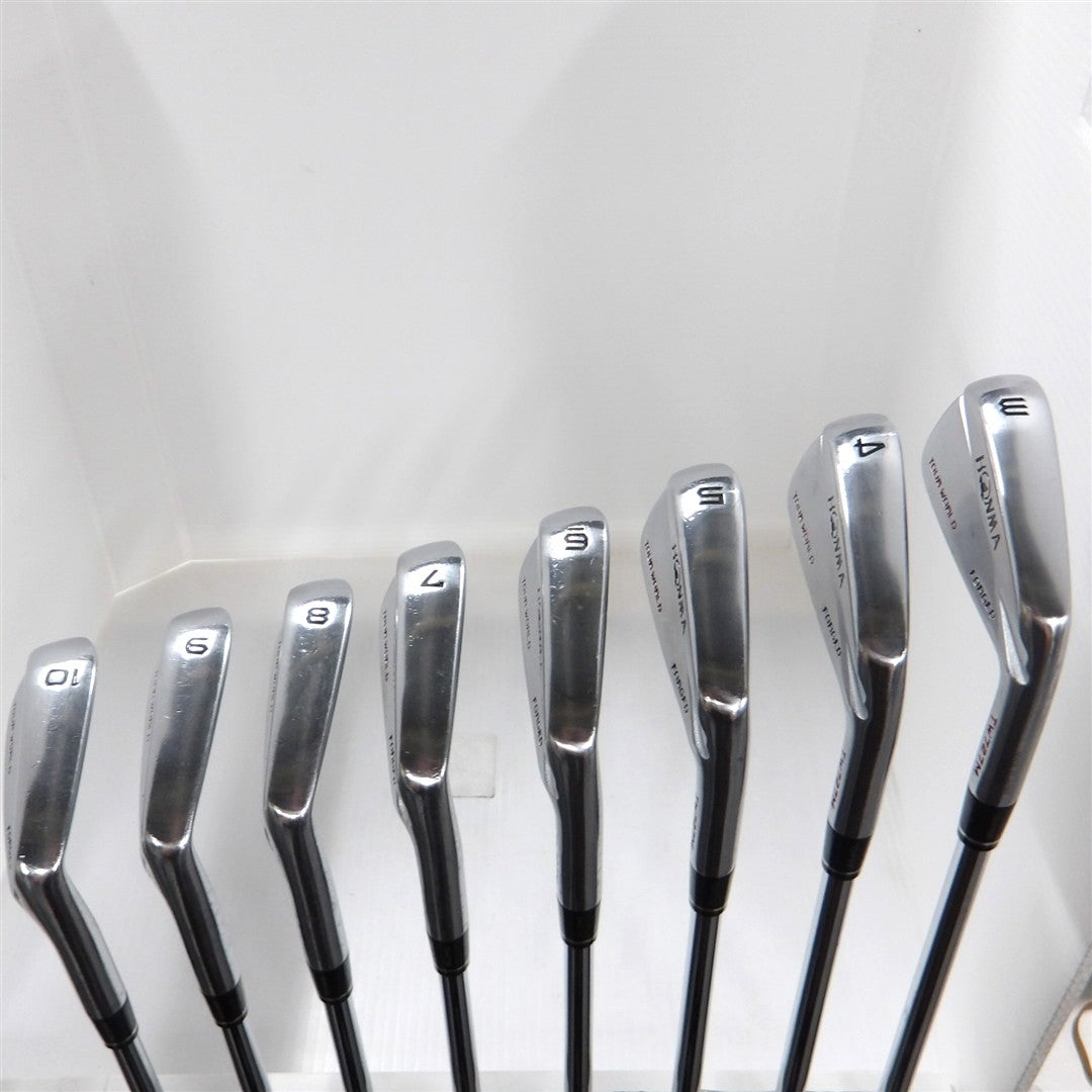 HONMA Iron Set TOUR WORLD TW727M FORGED Stiff Dynamic Gold 8 pieces