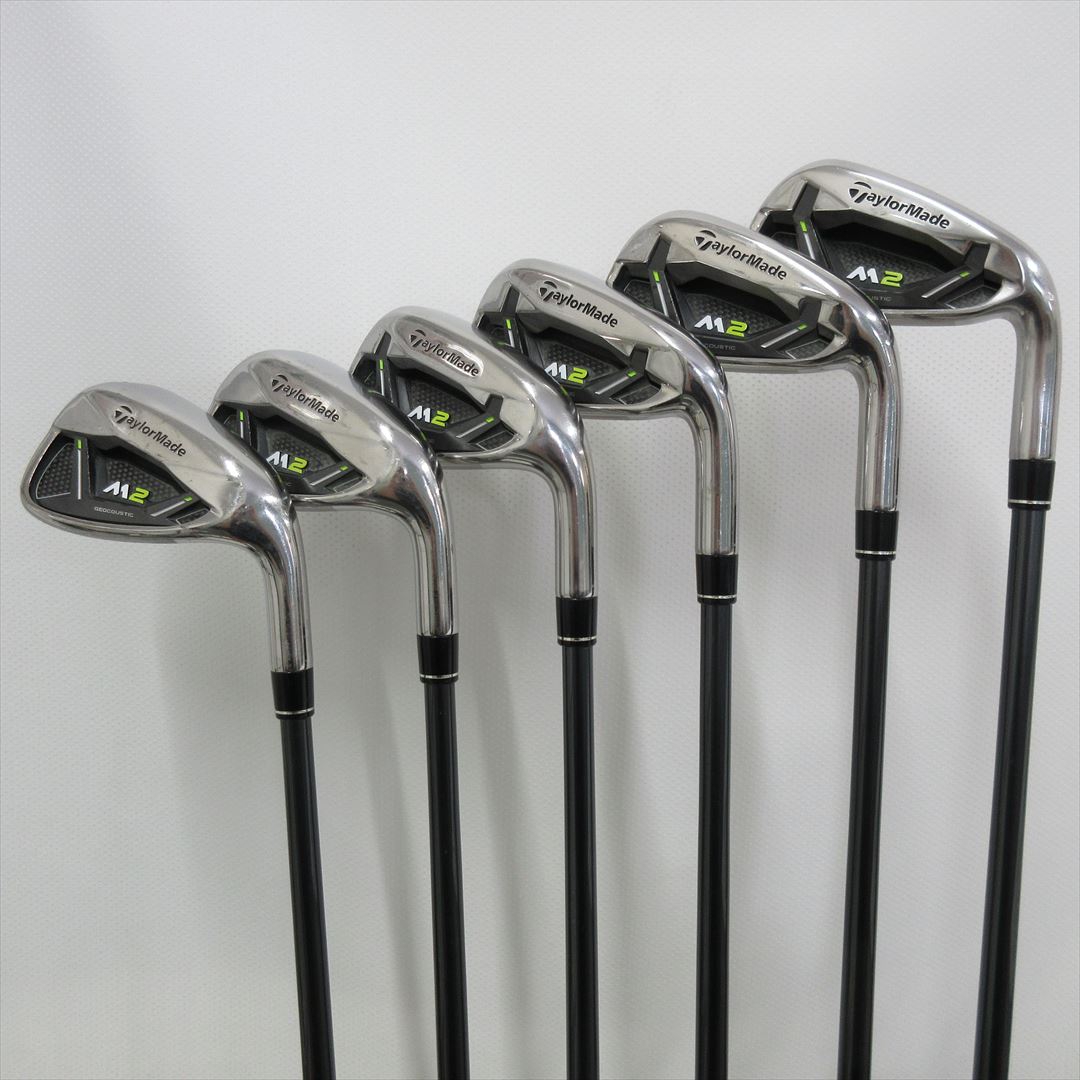 TaylorMade Iron Set M2 -2017 Stiff REAX 75(M2 2017IR) 6 pieces