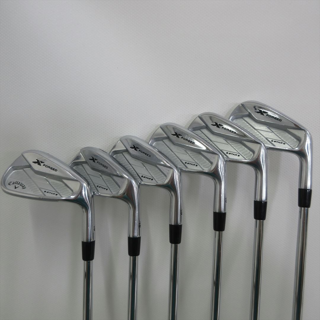 Callaway Iron Set X FORGED STAR Stiff Dynamic Gold S200 6 pieces