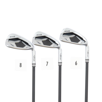 Ping Iron Set Open Box G430 Stiff ALTA J CB BLACK(IR) 6 pieces Dot Color Black