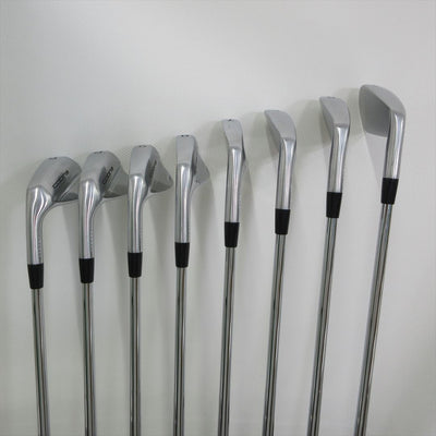 Cobra Iron Set Lefty KING FORGED CB/MB(Silver)(2023) Stiff KBS S-TAPER 120 8pcs