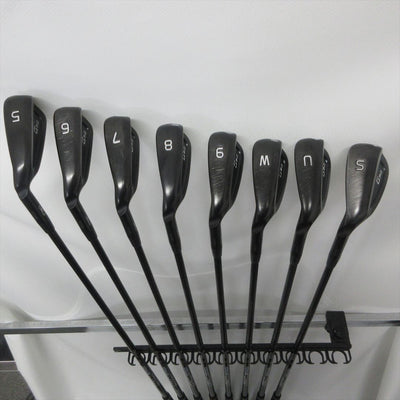 Ping Iron Set Left-Handed G710 Reg ALTA DISTANZA BLACK 40 DotColor Black 8 pcs