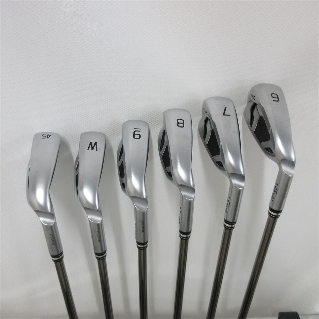 Ping Iron Set G430 Stiff PING TOUR 2.0 CHROME 1 6 pieces Dot Color Black