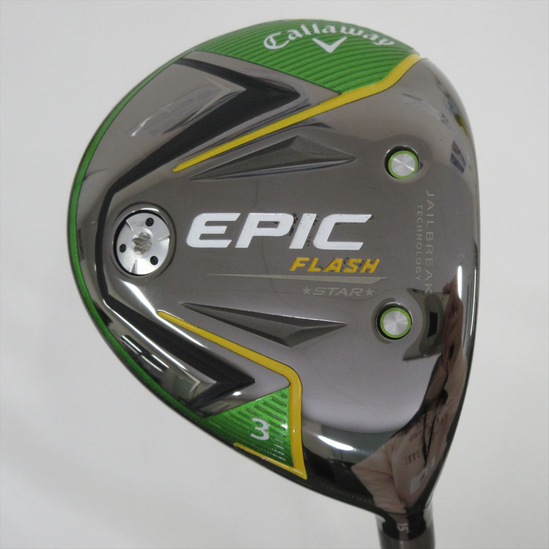 Callaway Fairway EPIC FLASH STAR 3W 15° StiffRegular Speeder EVOLUTION for CW