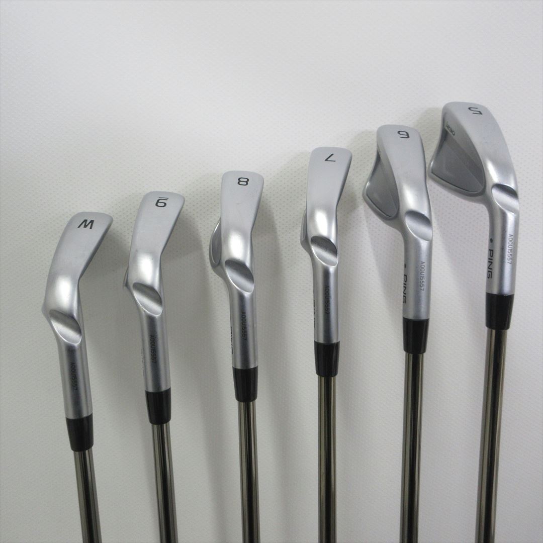 Ping Iron Set i230 Stiff PING TOUR 2.0 CHROME I 6 pieces Dot Color Black