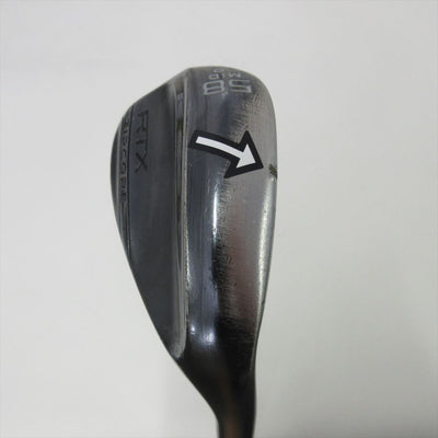 Cleveland Wedge Fair Rating RTX ZIPCORE Black Satin 58° NS PRO MODUS3 TOUR120