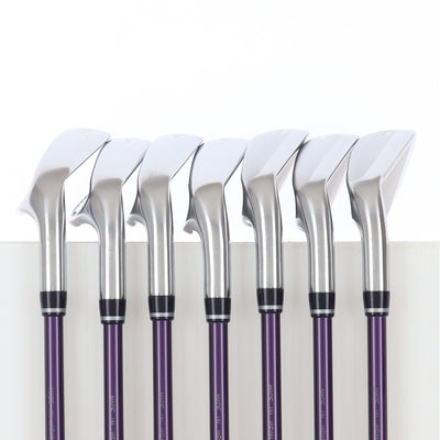 Daiwa Iron Set Open Box ONOFF -2023 Ladies SMOOTH KICK LP-423I(Purple) 7 pieces