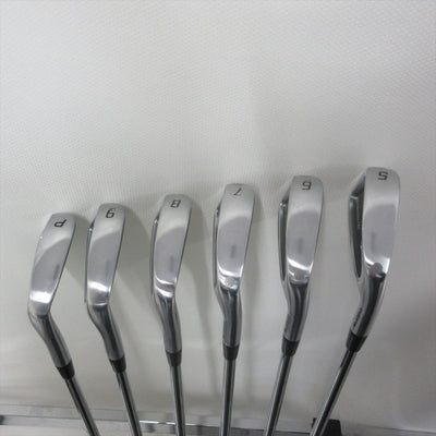 Cobra Iron Set KING F9 FORGED TEC SILVER Stiff NS PRO MODUS3 TOUR105 6 pieces