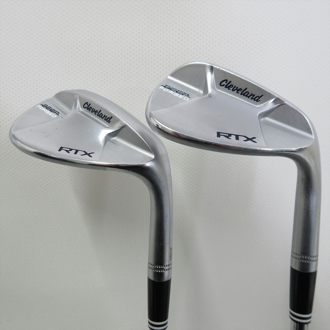 "2-Pack Golf Clubs" Cleveland Wedge RTX DEEP FORGED 50° & 56° Stiff NSPRO MODUS3