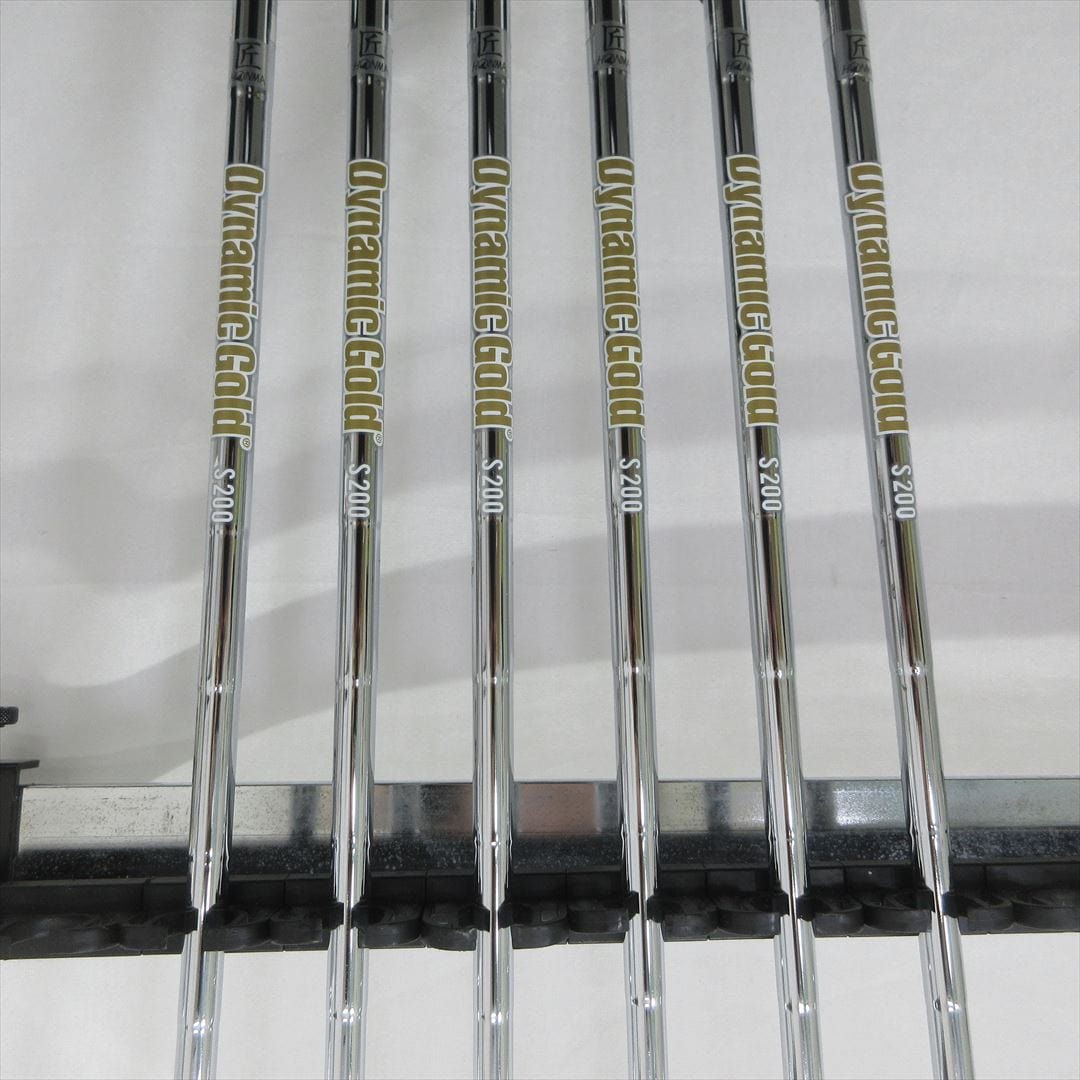 honma iron set tour world tw757b stiff dynamic gold 6 pieces 2