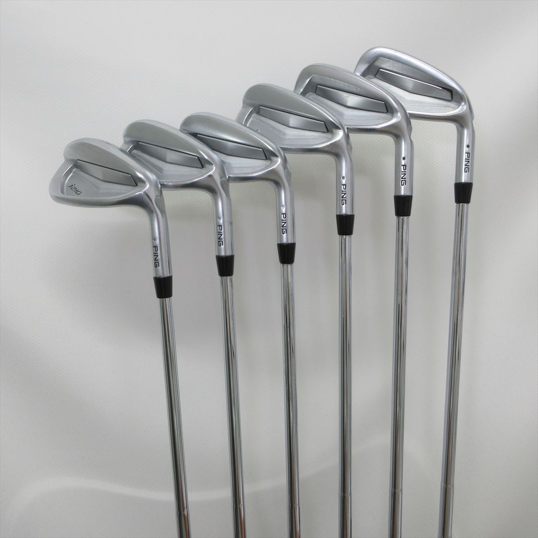 Ping Iron Set i210 Stiff AMT TOUR WHITE 6 pieces Dot Color Black