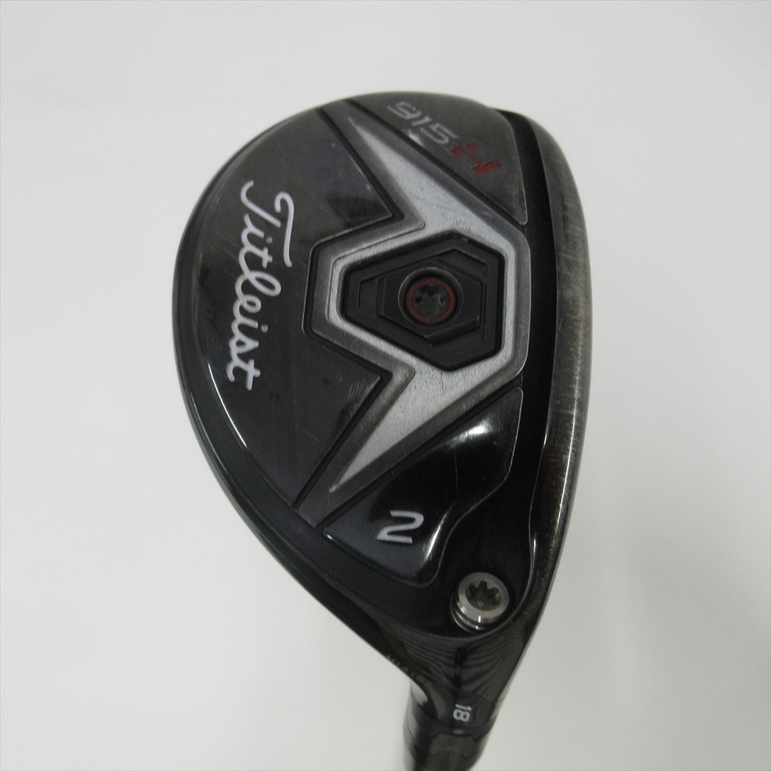 Titleist Hybrid 915 H HY 18° Stiff Titleist Speeder 715