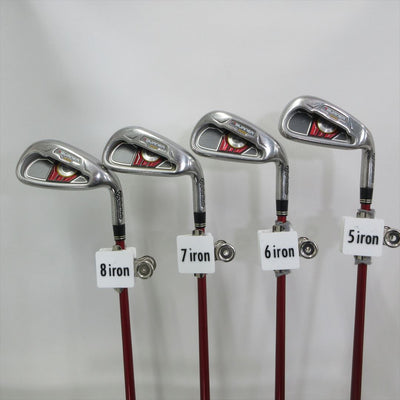 TaylorMade Iron Set BURNER XD Stiff RE-AX SUPERFAST 55 7 pieces