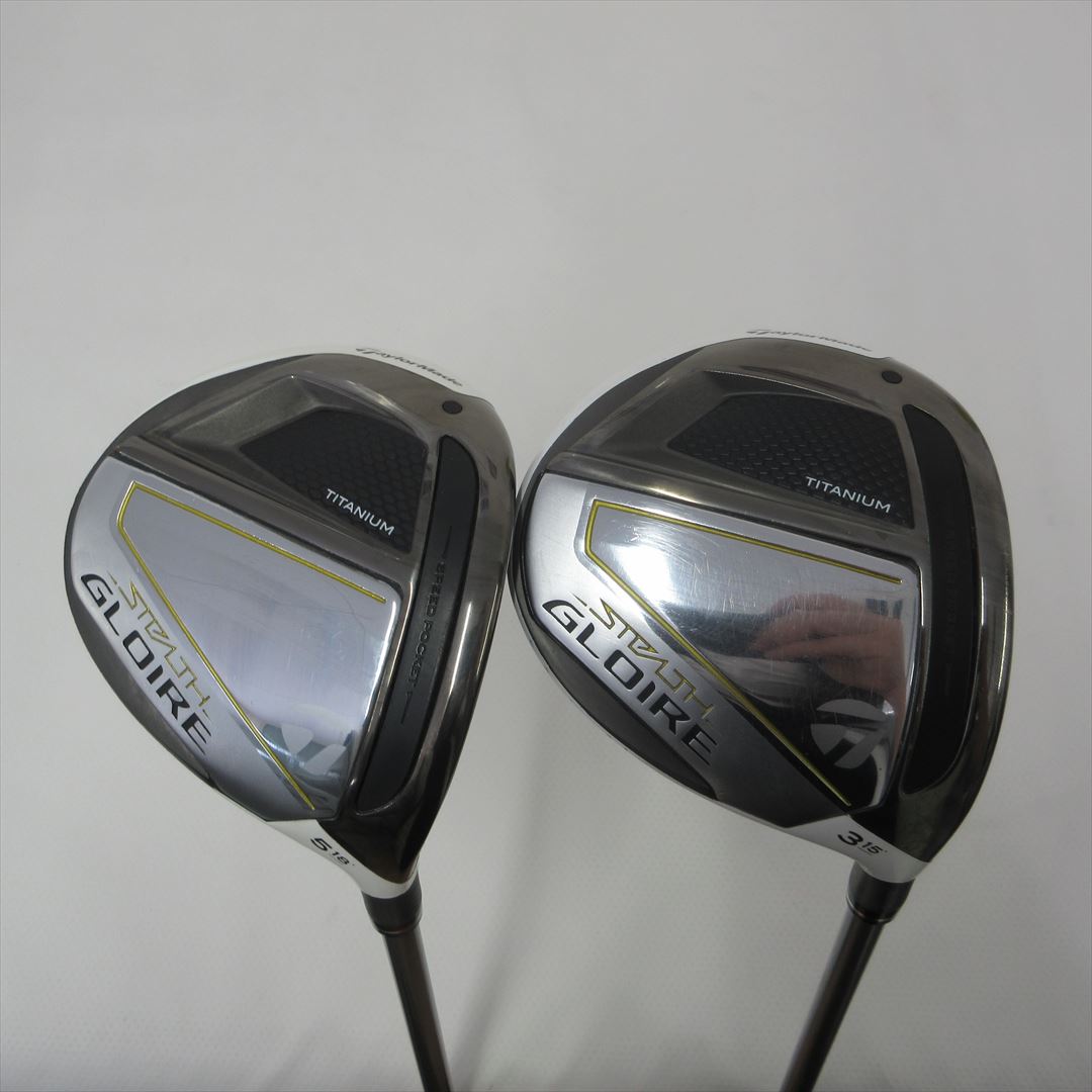 "2-Pack Golf Clubs" TaylorMade Fairway STEALTH GLOIRE 3W & 5W Reg SPEEDER NX