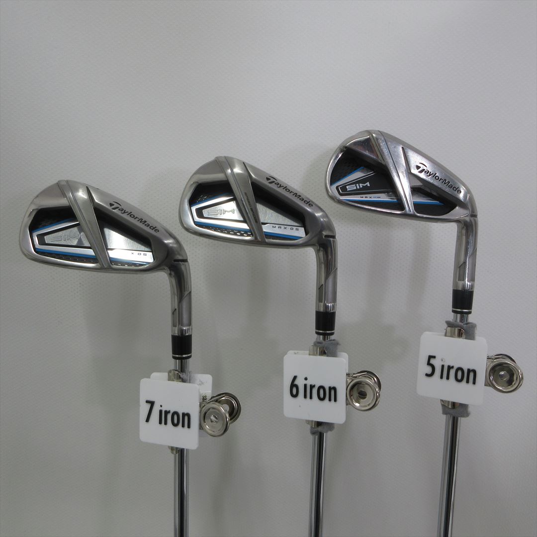 TaylorMade Iron Set SIM MAX Stiff KBS MAX85 JP 6 pieces