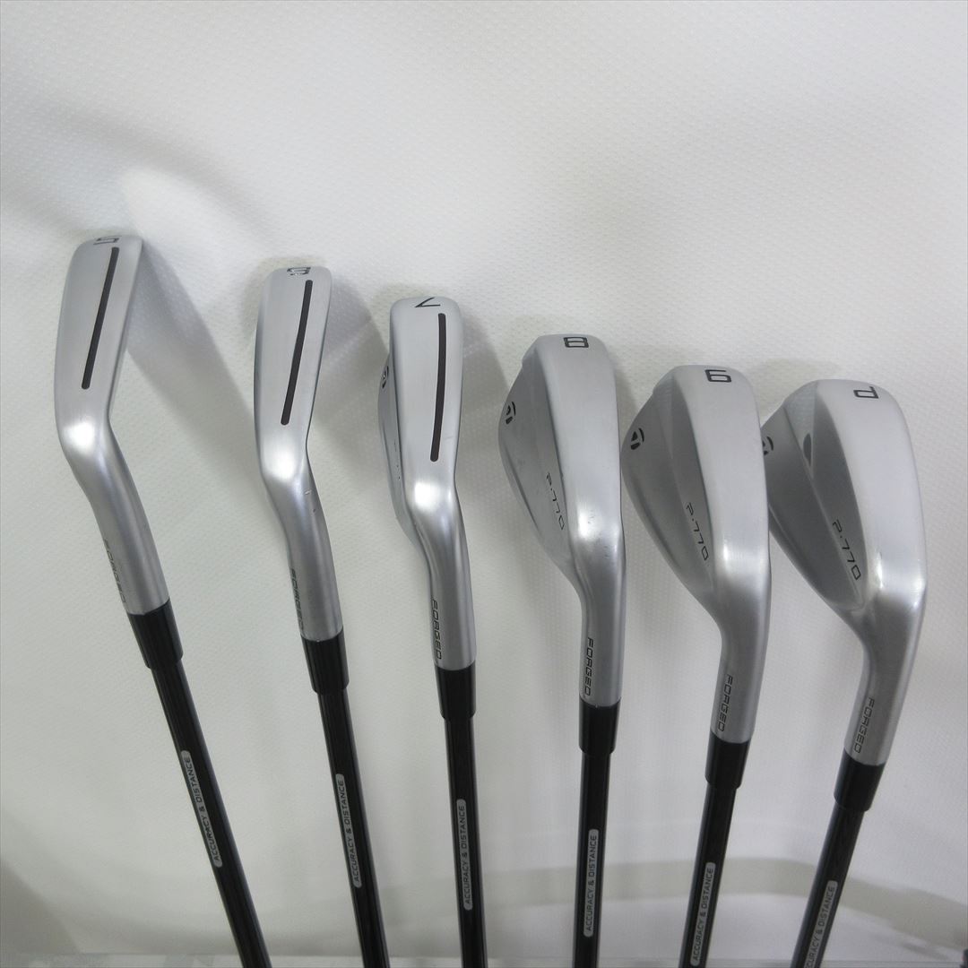 TaylorMade Iron Set Taylor Made P770(2023) Regular TOUR AD AD-85 6 pieces: