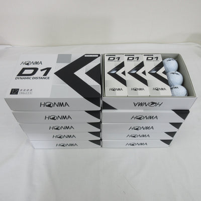HONMA D1 Ball BT2201 White color 10 dozen
