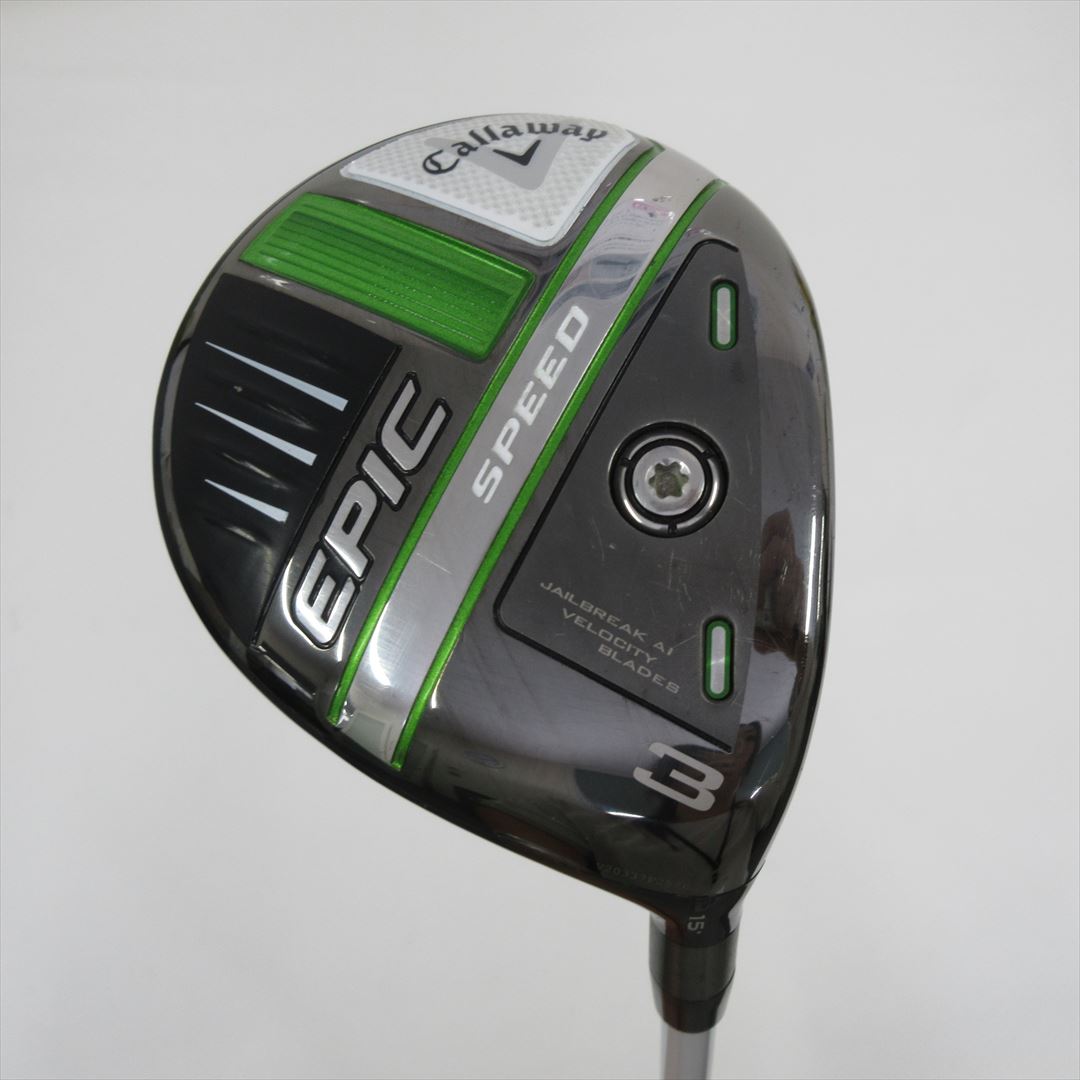 Callaway Fairway EPIC SPEED 3W 15° Stiff Speeder EVOLUTION 7 FW 60