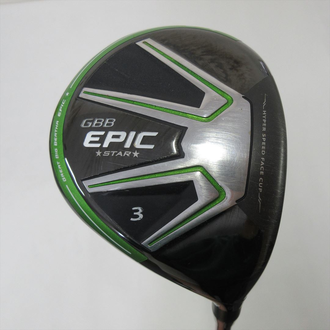 Callaway Fairway GBB EPIC STAR 3W 15° Stiff Speeder EVOLUTION 3 FW 60