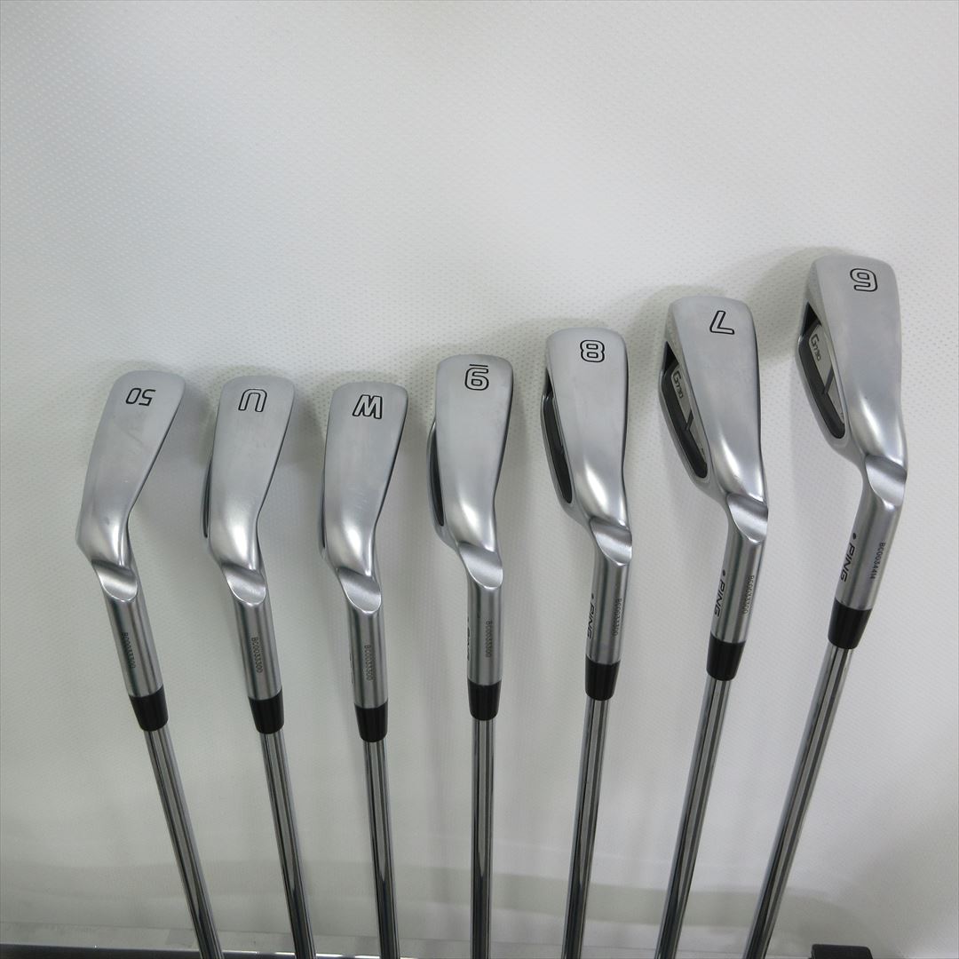 Ping Iron Set G730 Stiff NS PRO 750GH neo 7 Pieces Dot Color Black