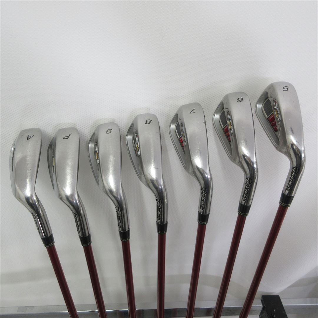 TaylorMade Iron Set BURNER XD Stiff RE-AX SUPERFAST 55 7 pieces