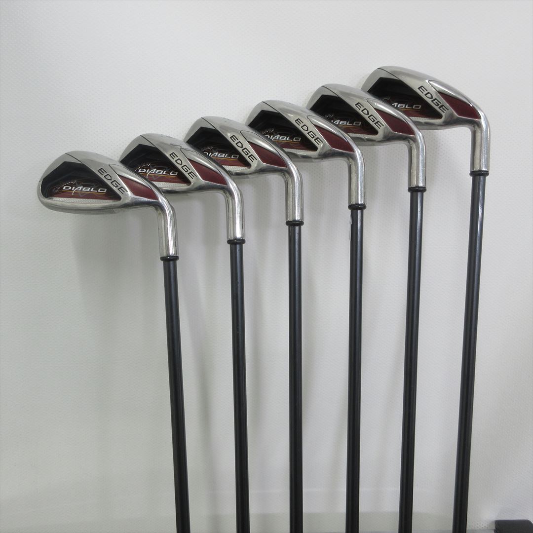 Callaway Iron Set Fair Rating DIABLO EDGE StiffRegular DIABLO EDGE 65i 6 pieces