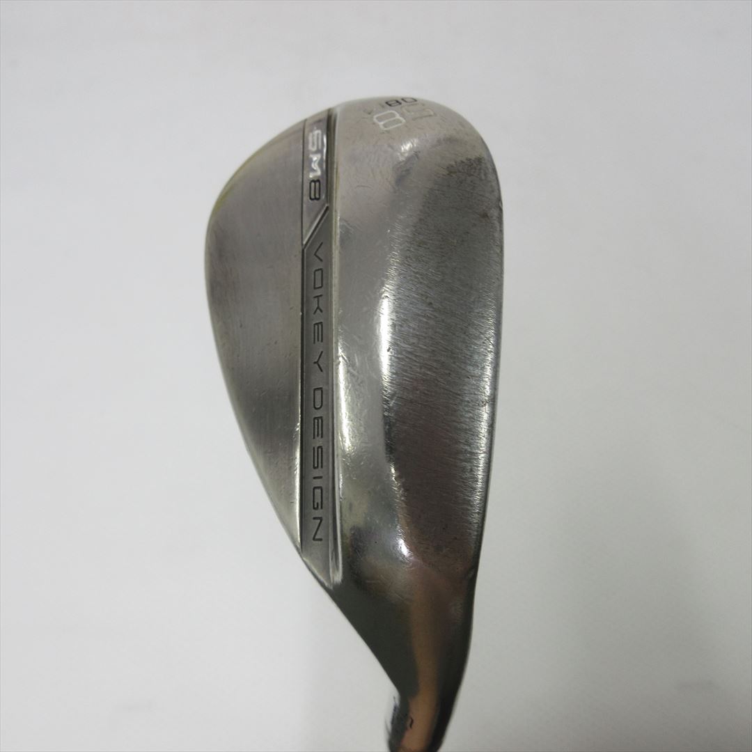 Titleist Wedge VOKEY SPIN MILLED SM8 Brushed Steel 58° NS PRO MODUS3 TOUR105