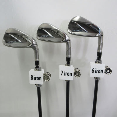 TaylorMade Iron Set STEALTH Stiff TENSEI RED TM60(STEALTH) 6 pieces