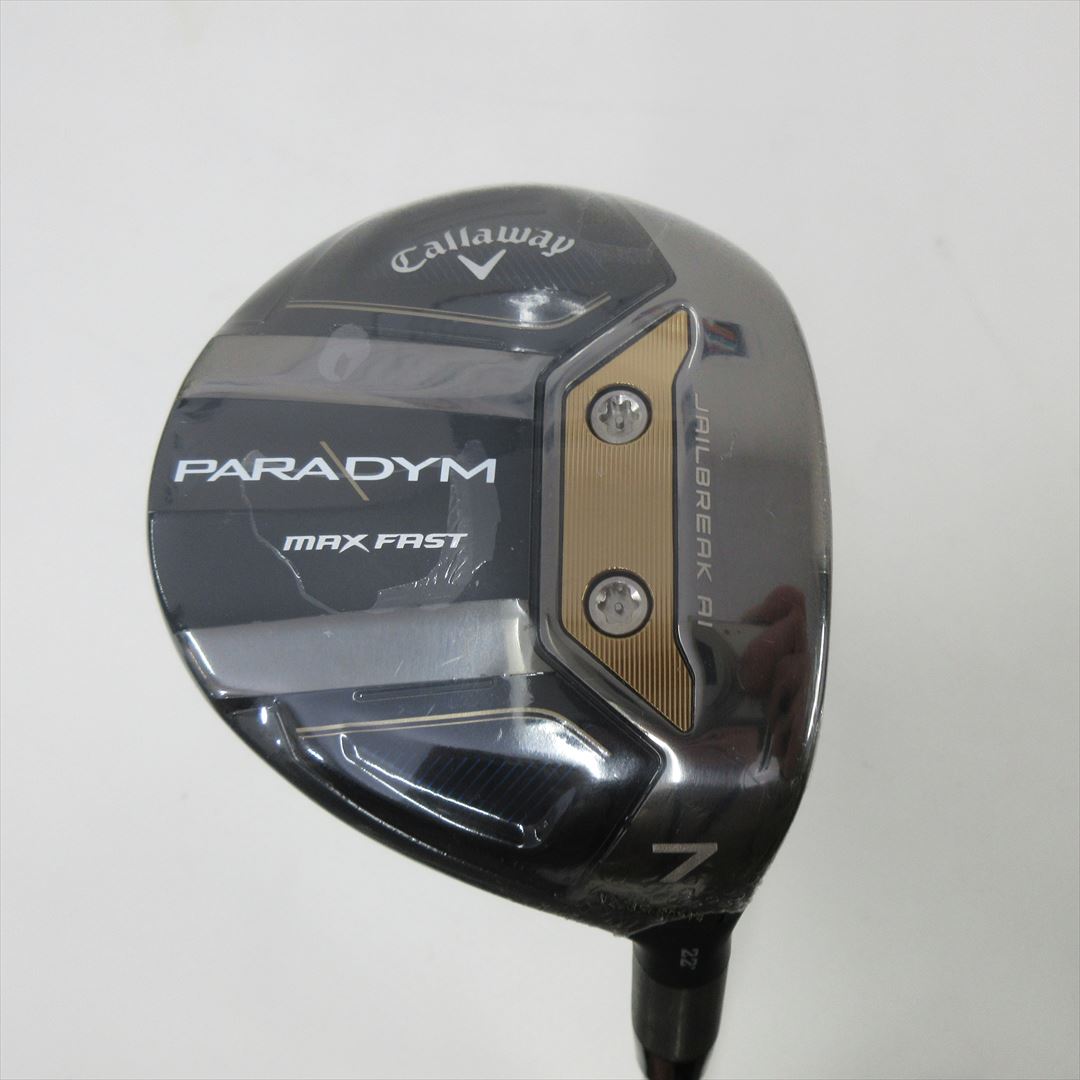 Callaway Fairway Open Box PARADYM MAX FAST 7W 22° Ladies ELDIO 40 for CW