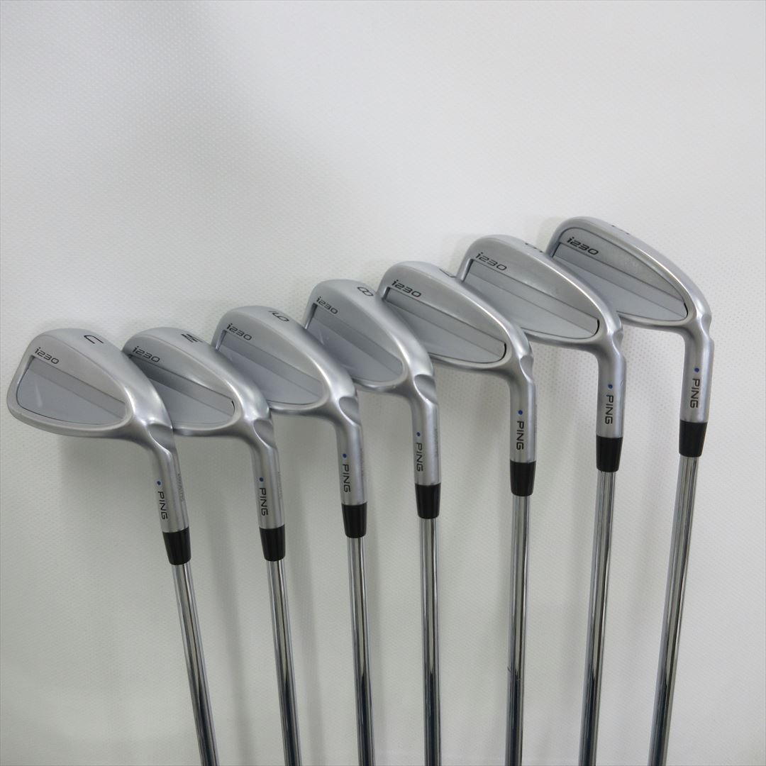 Ping Iron Set i230 Stiff PING AWT 2.0 LITE 7 pieces Dot Color Blue