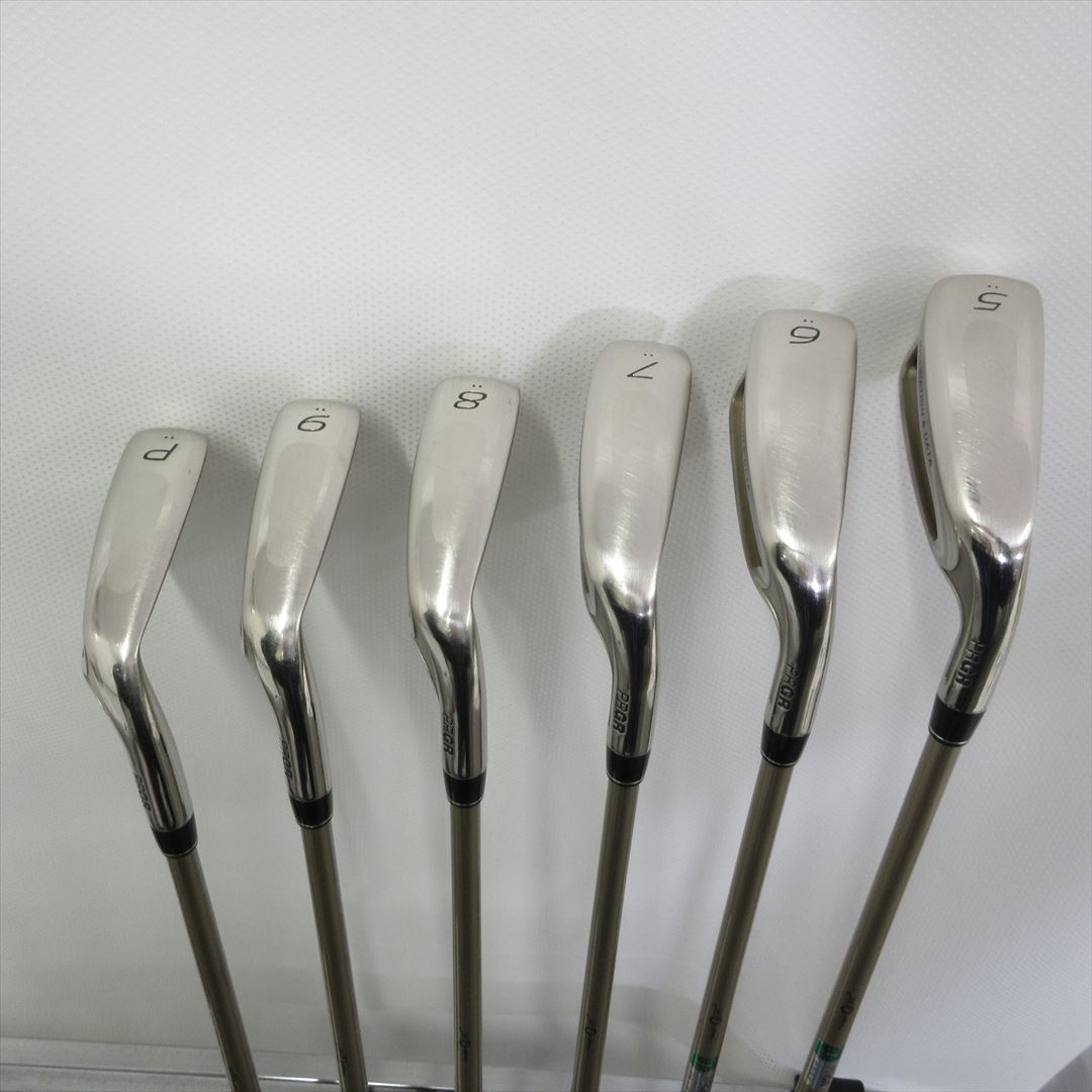 PRGR Iron Set iD nabla RED StiffRegular iD nabla RED 6 pieces