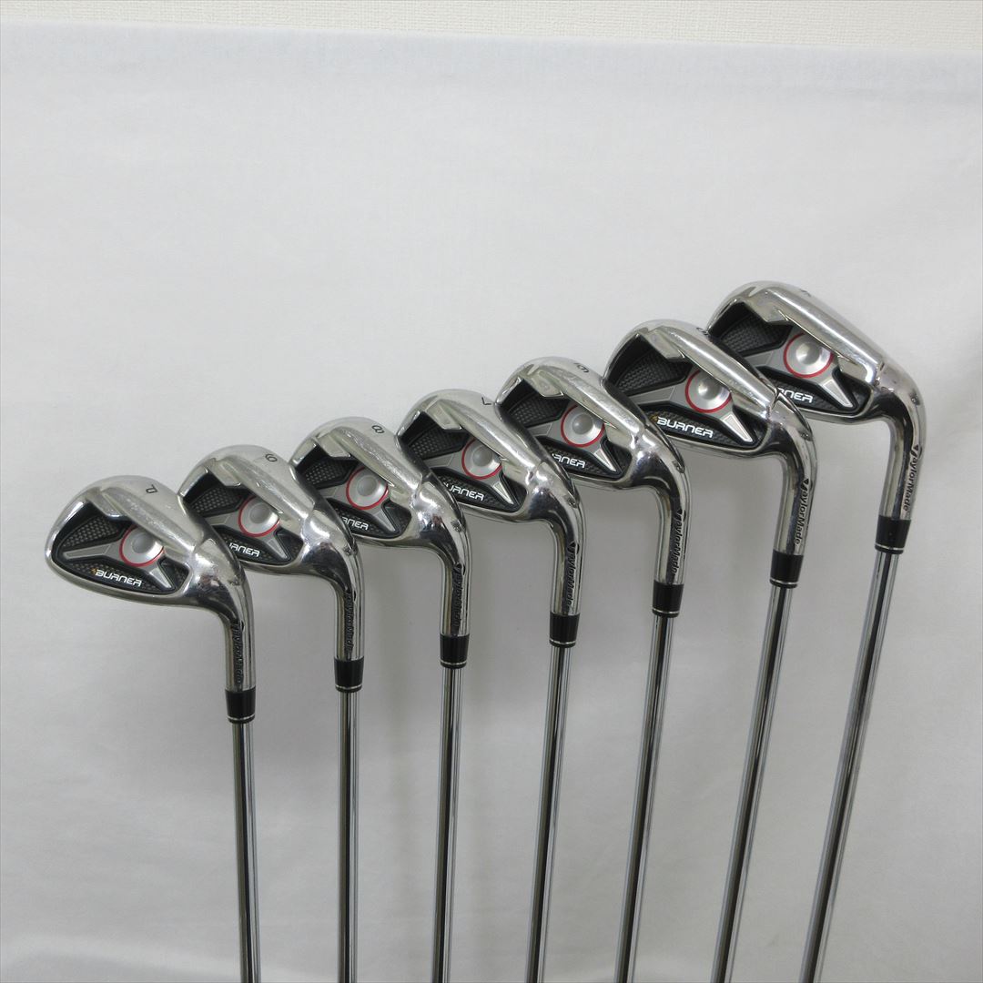 taylormade ironset burner 2009 stiffregular re ax superfast 85steel 7pcs