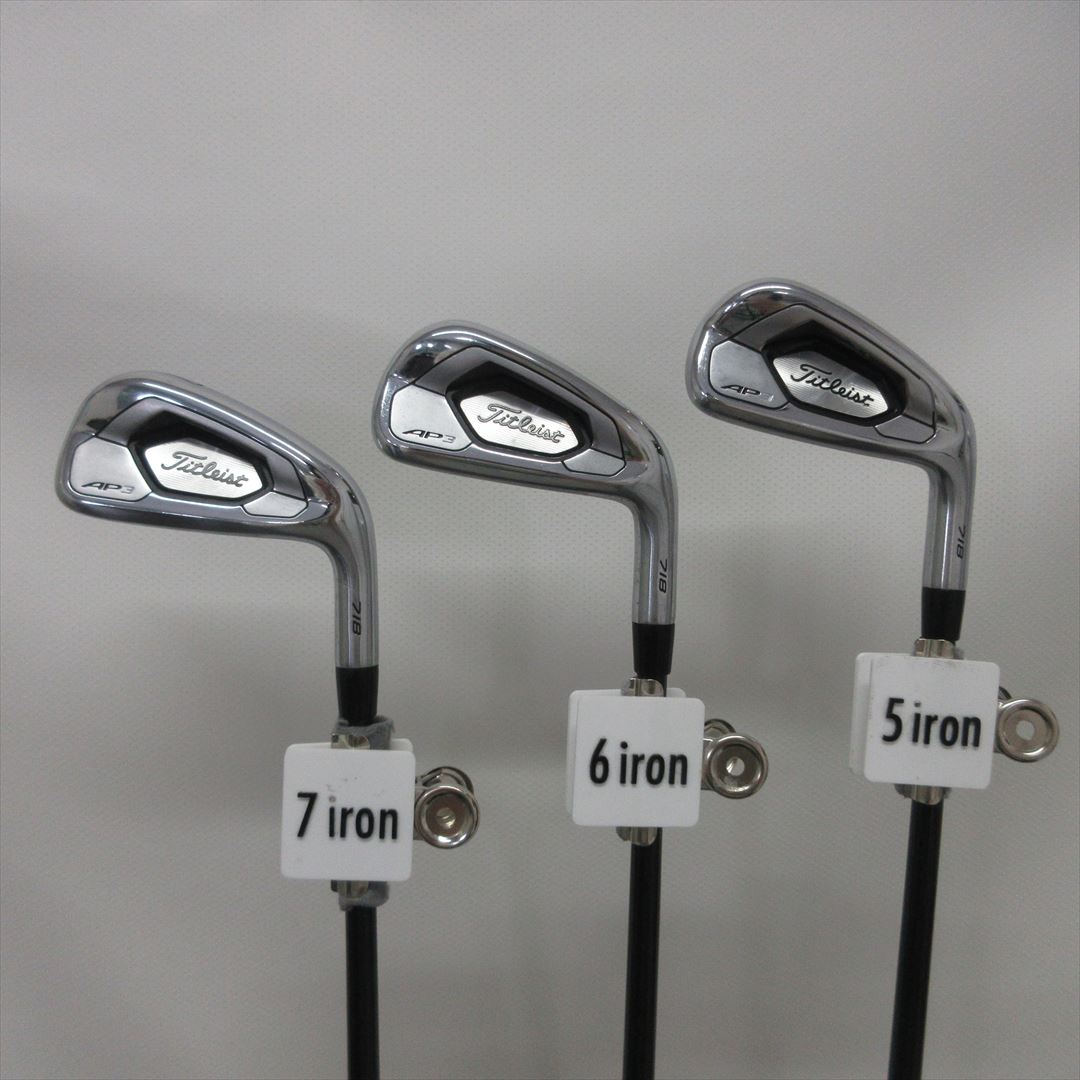 Titleist Iron Set Titleist AP3 718 Stiff Titleist MCI 60(718) 6 pieces