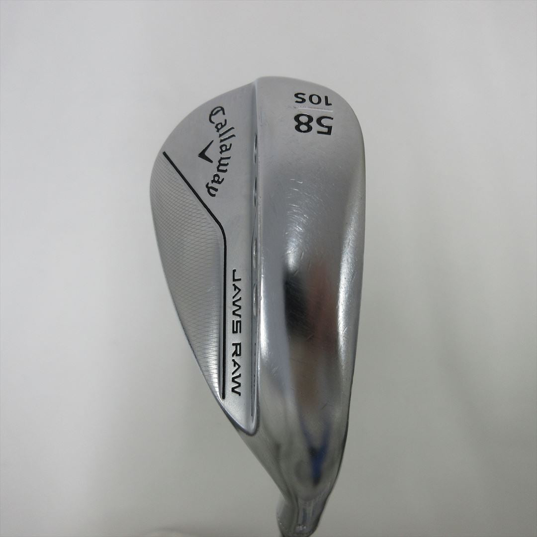 Callaway Wedge JAWS RAW ChromPlating 58° NS PRO 950GH neo
