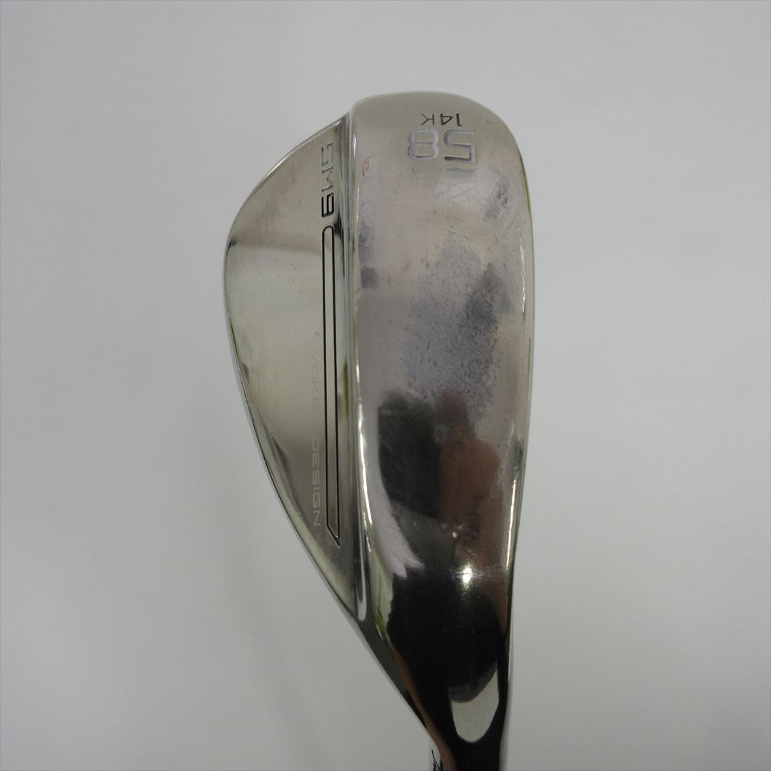 Titleist Wedge VOKEY SPIN MILLED SM9 BRUSHED STEEL 58° NS PRO 950GH neo