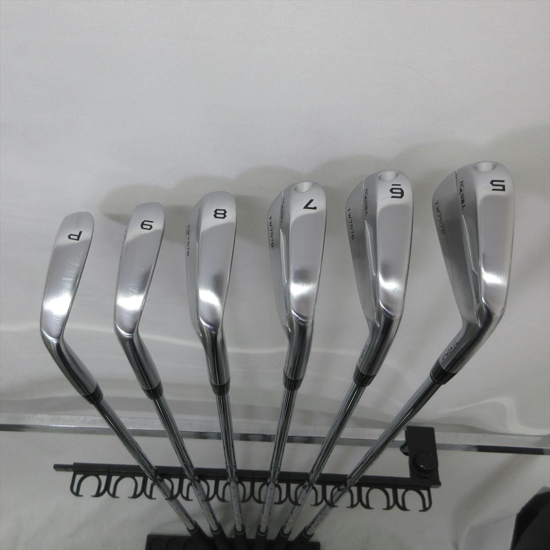 honma iron set tour world tw757b stiff dynamic gold 6 pieces 2